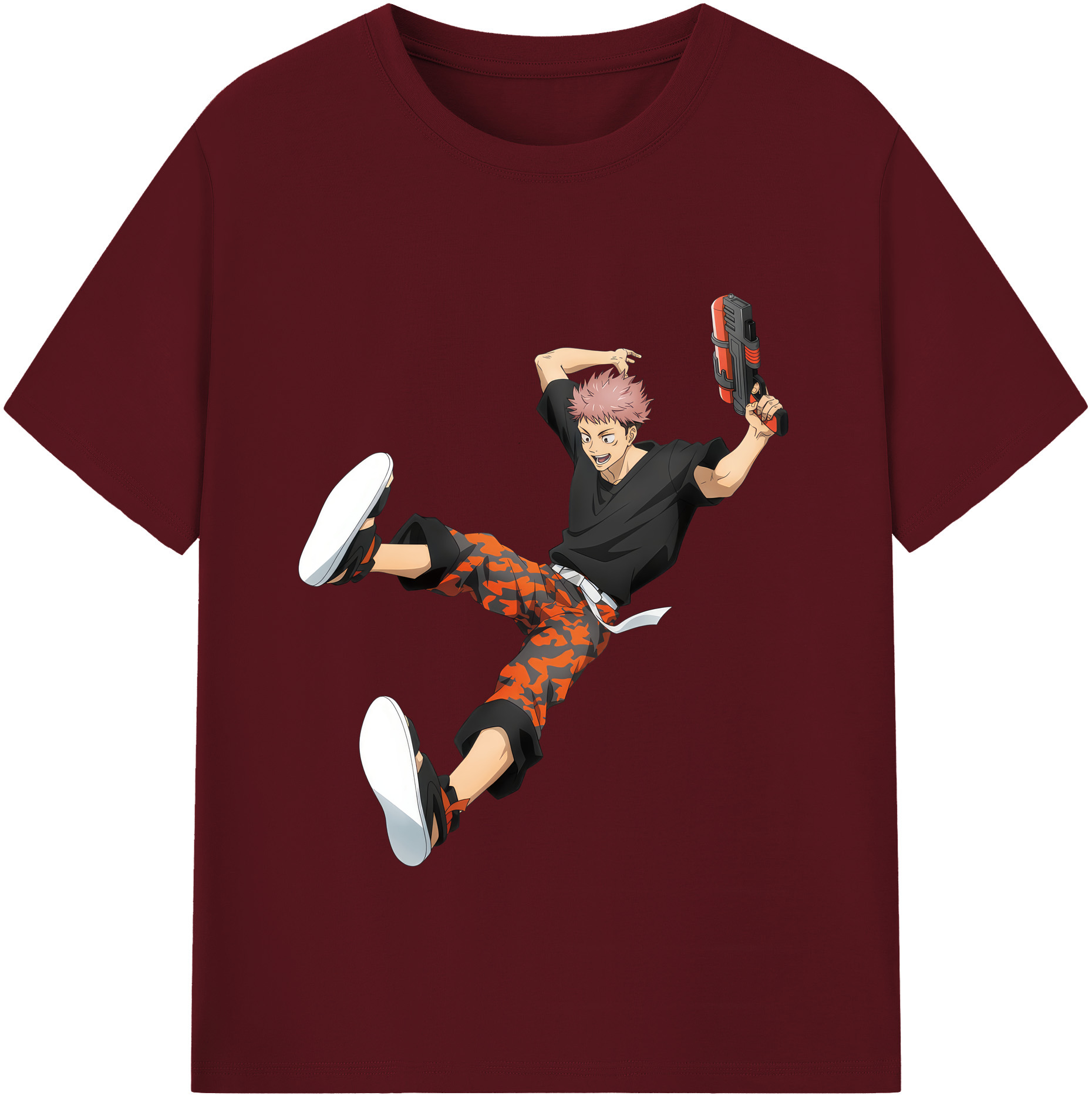 （画像用） 呪術廻戦 Jujutsu Kaisen 綿100％半袖Tシャツ（フロントプリント）